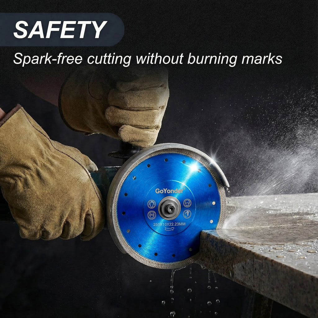 GoYonder 10 Inch Super Thin Diamond Saw Blade