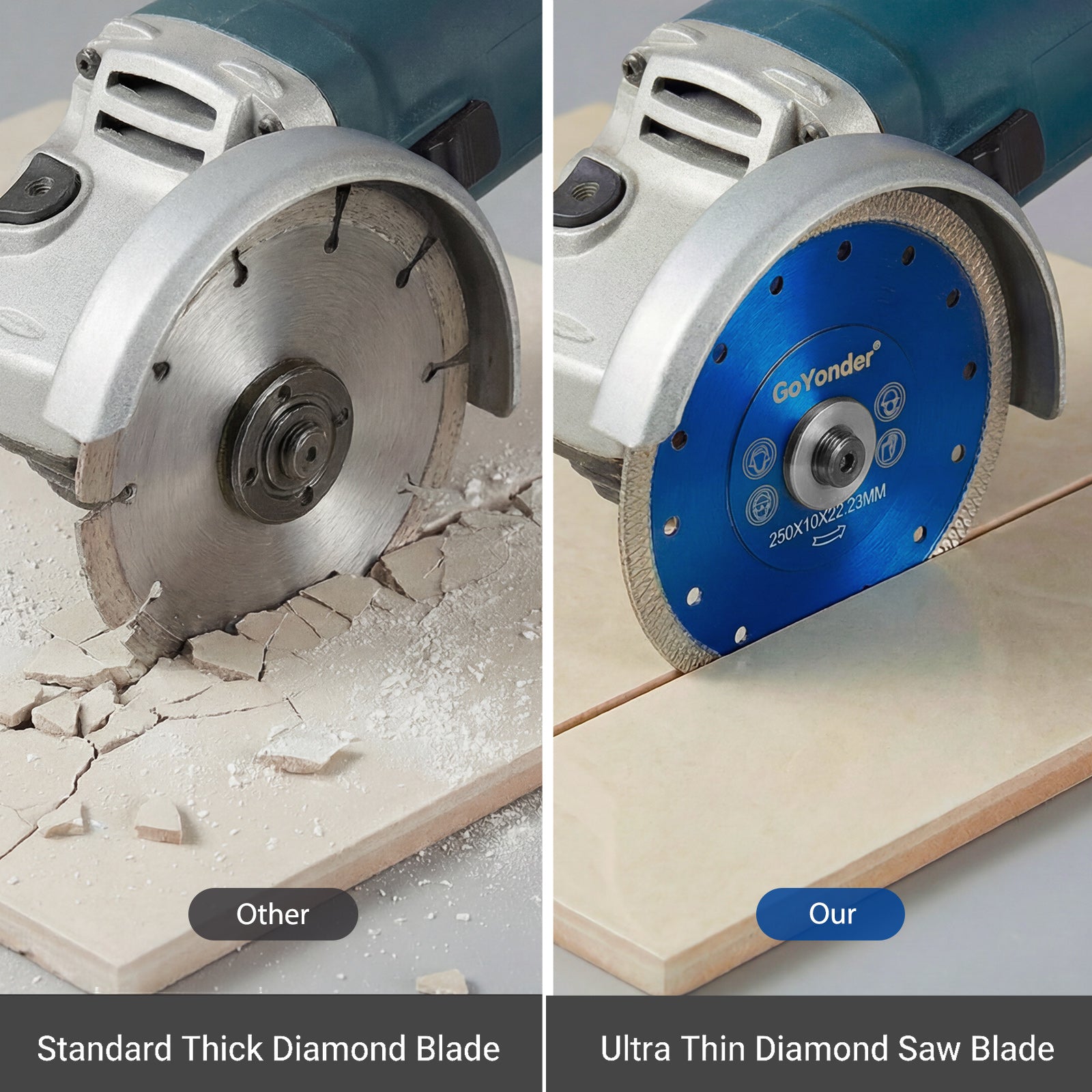 GoYonder 10 Inch Super Thin Diamond Saw Blade