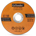 GoYonder 3" Ultra Thin Cut-Off Wheel for Metal-Orange