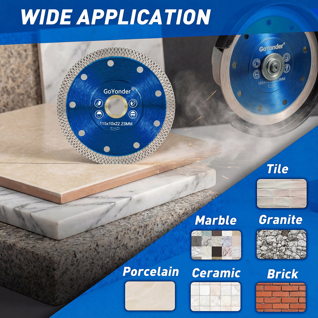 GoYonder 4.5 Inch Super Thin Diamond Saw Blade