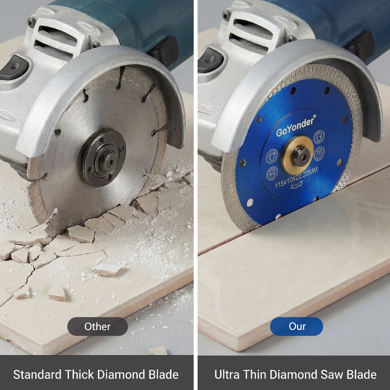 GoYonder 4.5 Inch Super Thin Diamond Saw Blade