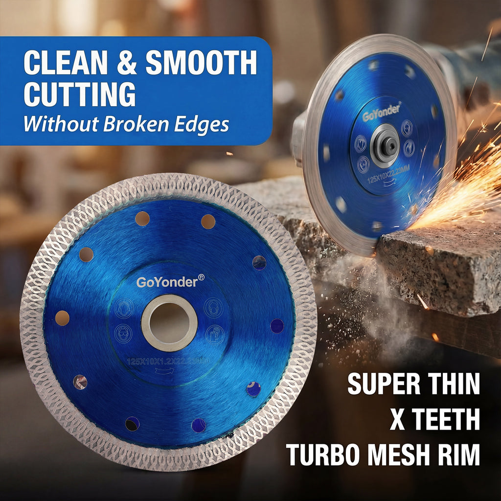 GoYonder 5 Inch Tile Blade, Super Thin Diamond Saw Blade