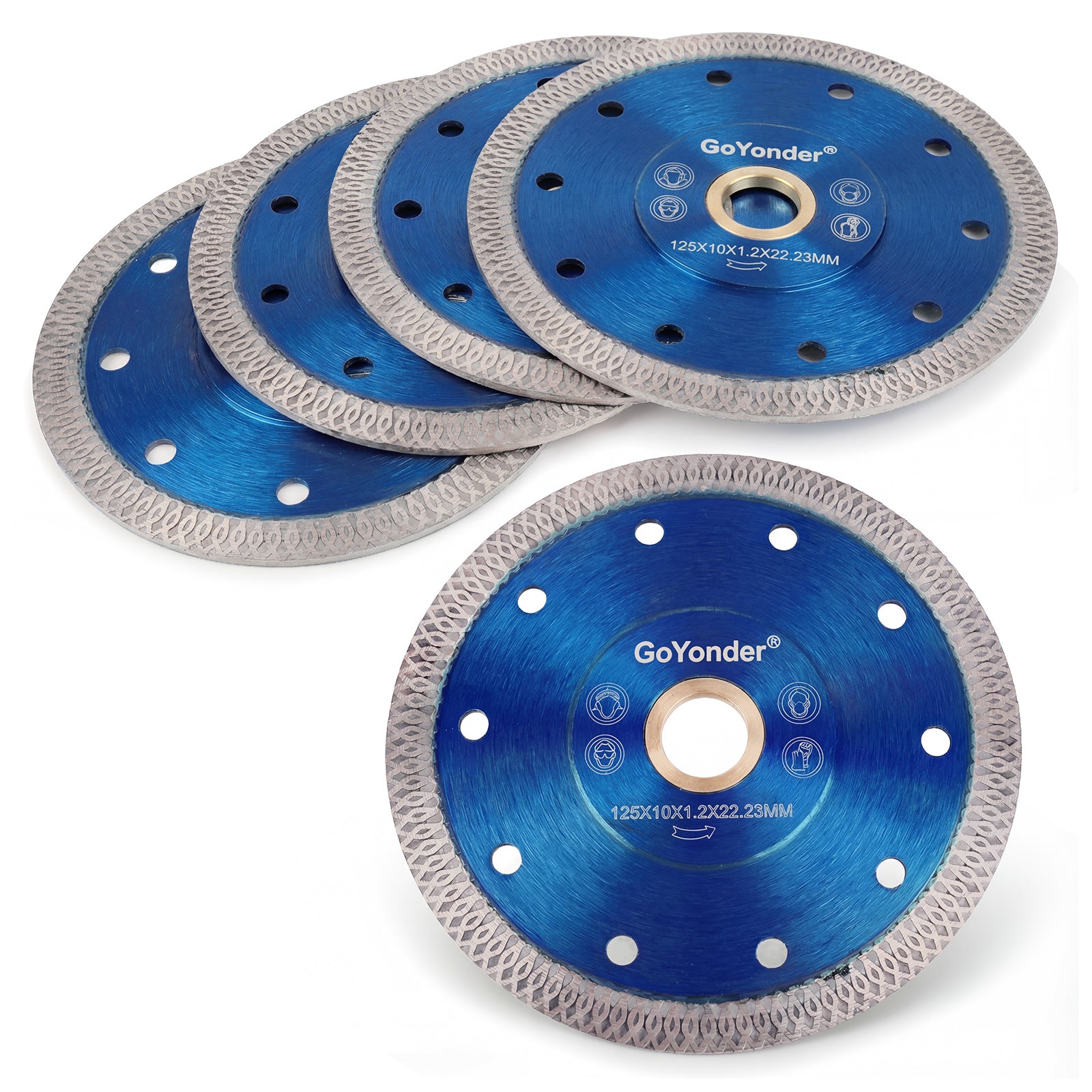 GoYonder 5 Inch Tile Blade, Super Thin Diamond Saw Blade
