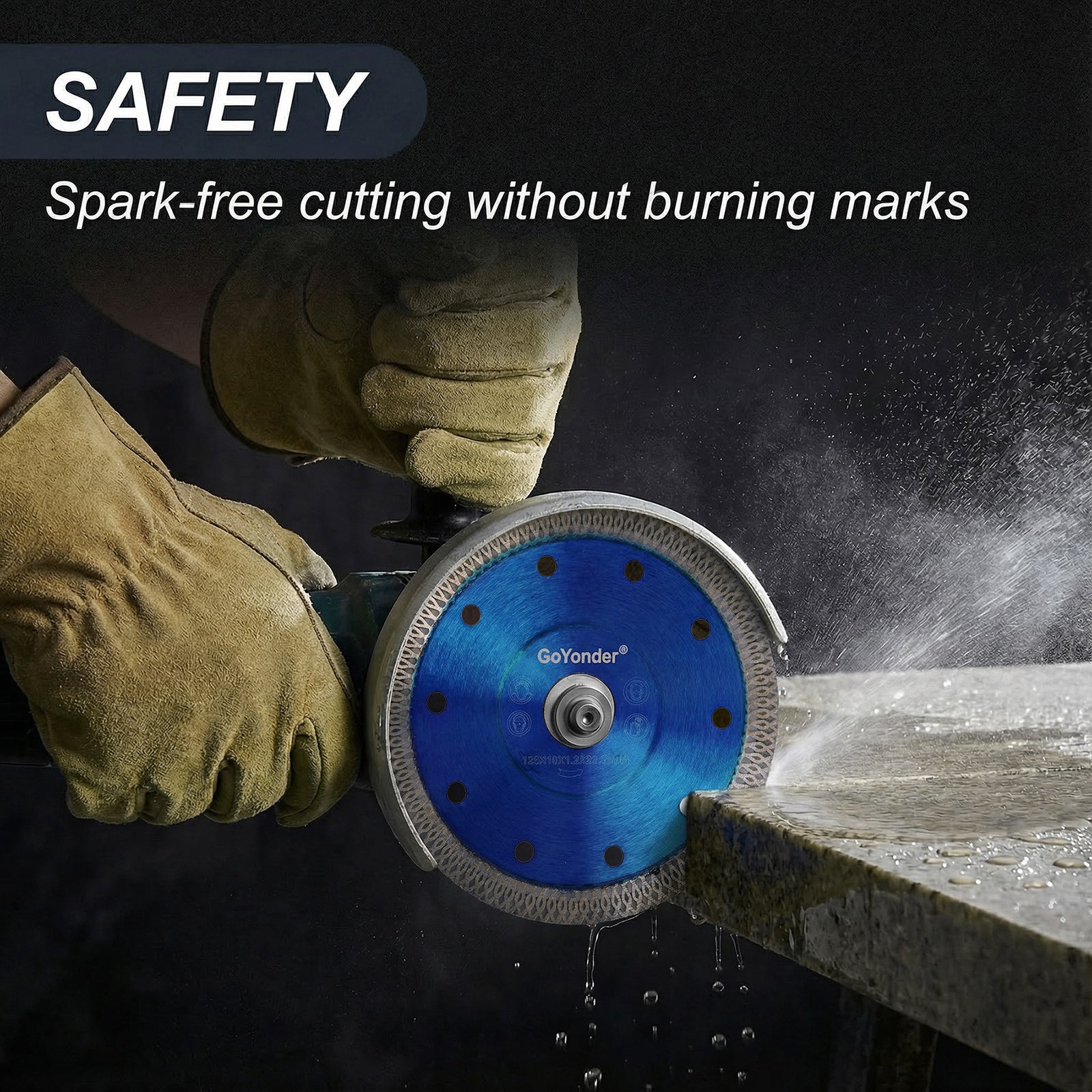 GoYonder 5 Inch Tile Blade, Super Thin Diamond Saw Blade